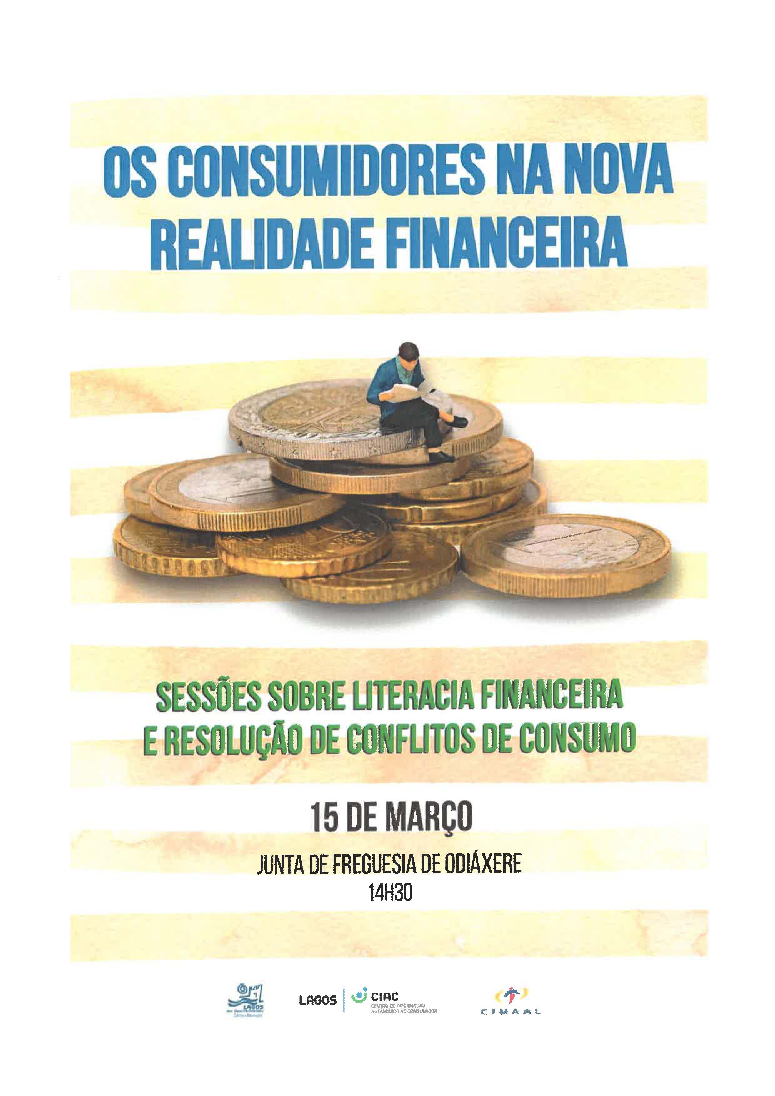 Imagem Sessões sobre literacia financeira e resolução de conflitos de consumo - 15 de Março
