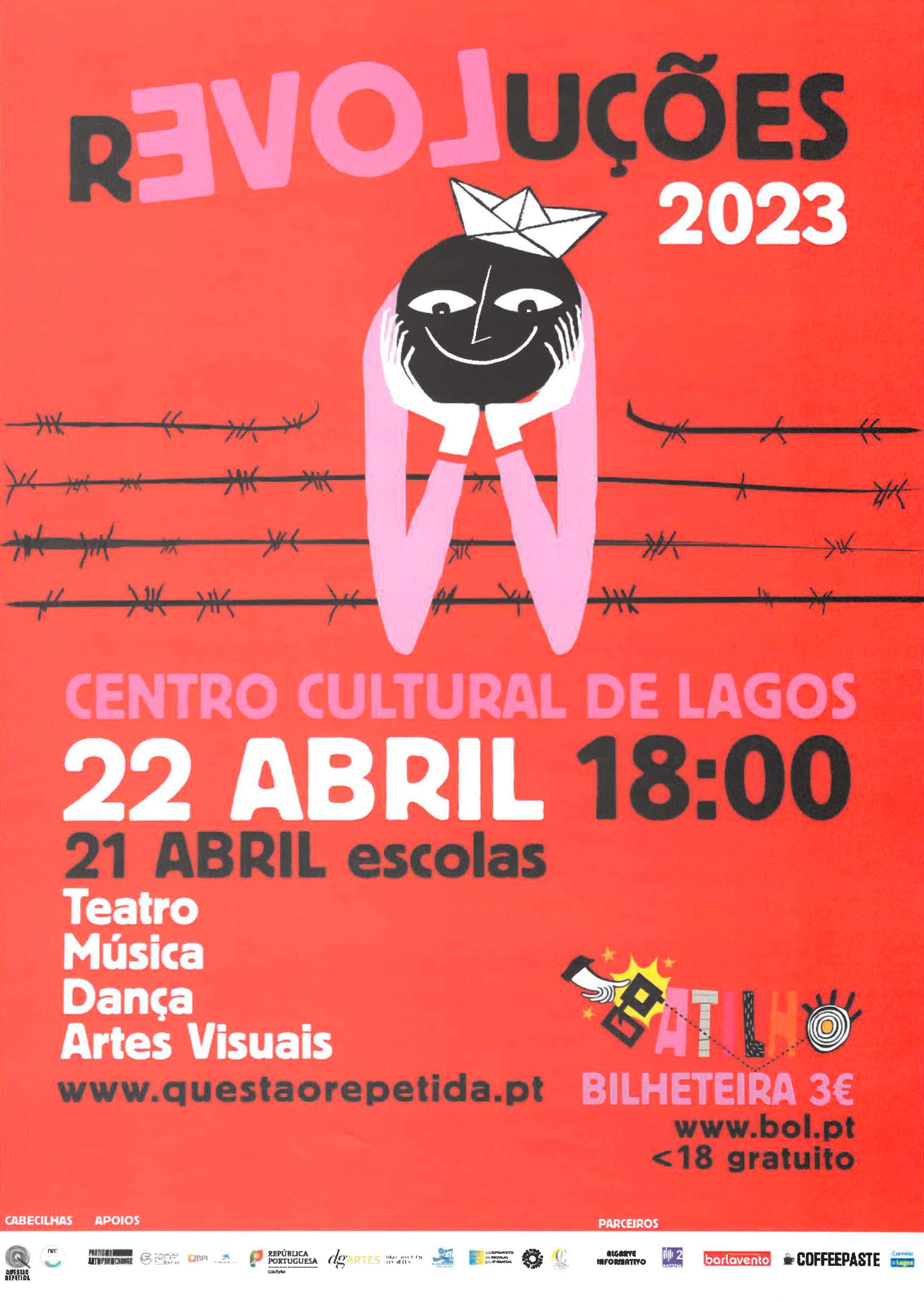 Imagem Revoluções 2023 - Centro Cultural de Lagos